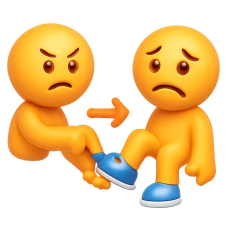 穿小鞋 gây khó dễ