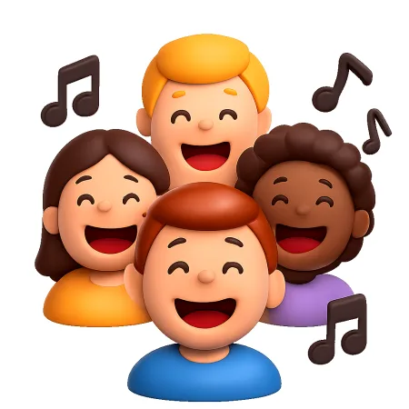 欢声笑语 tiếng cười vui vẻ