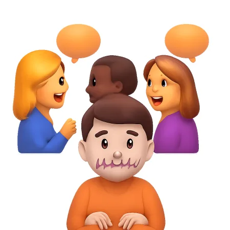 一言不发 không nói một lời