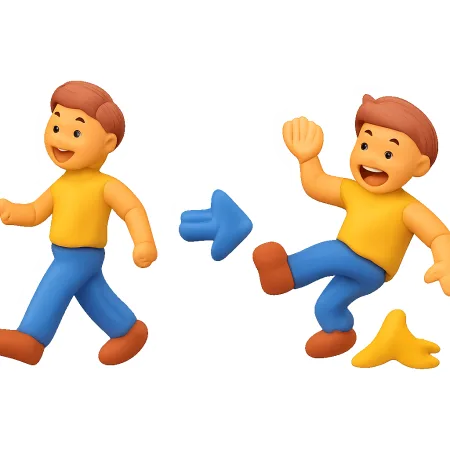 不小心 không cẩn thận