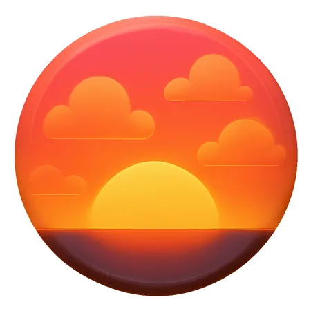 mây đỏ red clouds